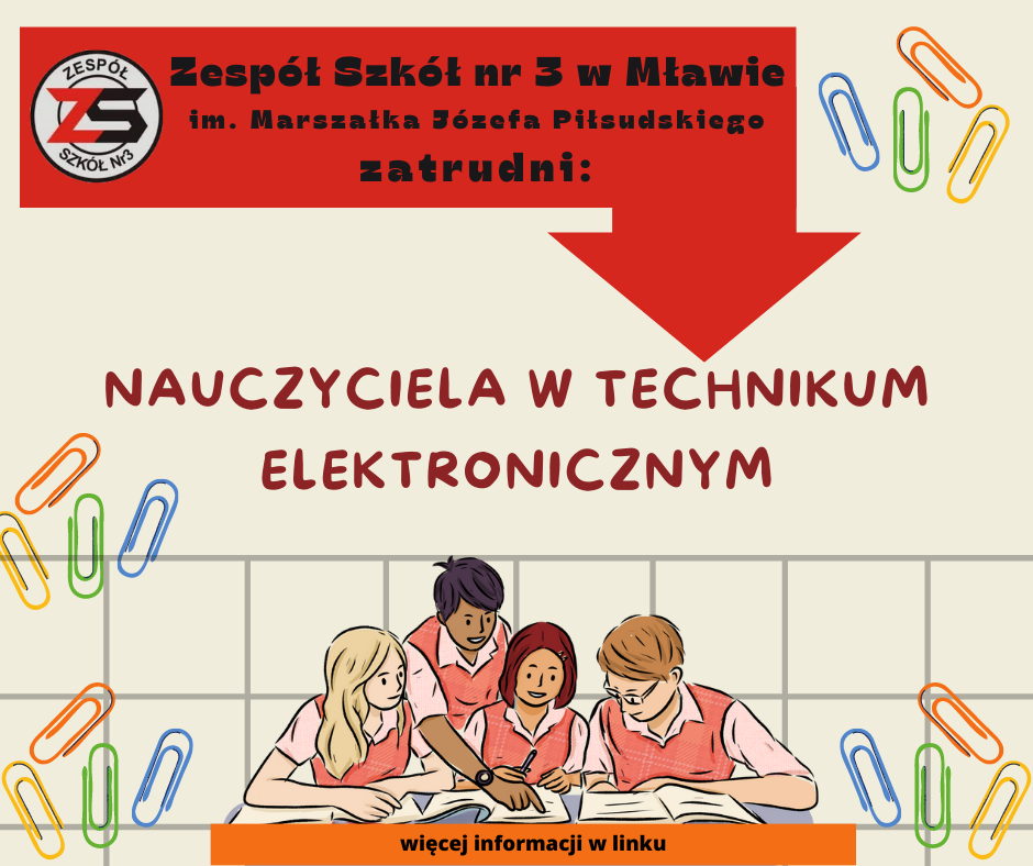 nauczyciel w technikum elektronicznym