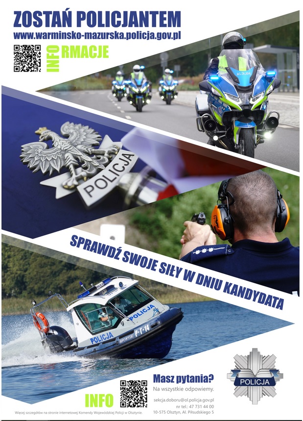 plakat policja