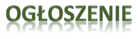 logo ogłoszenie