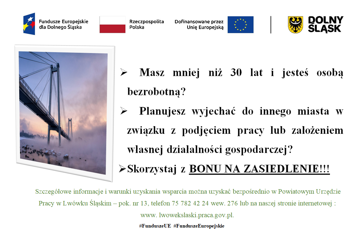 Zdjęcie artykułu Skorzystaj z bonu na zasiedlenie!