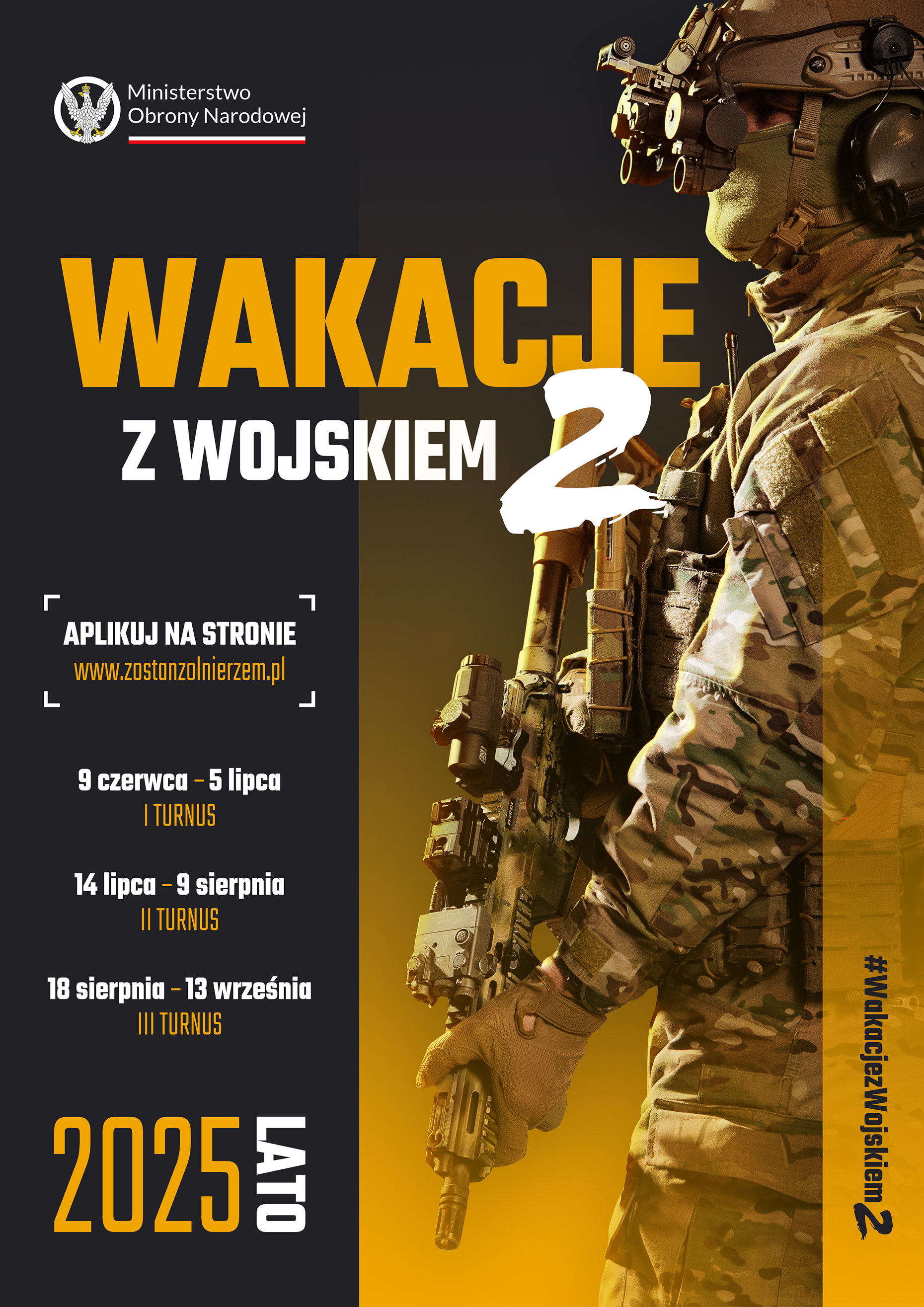 Obrazek dla: WOJSKO POLSKIE ZAPRASZA OCHOTNIKÓW W WIEKU 18-35 LAT DO...