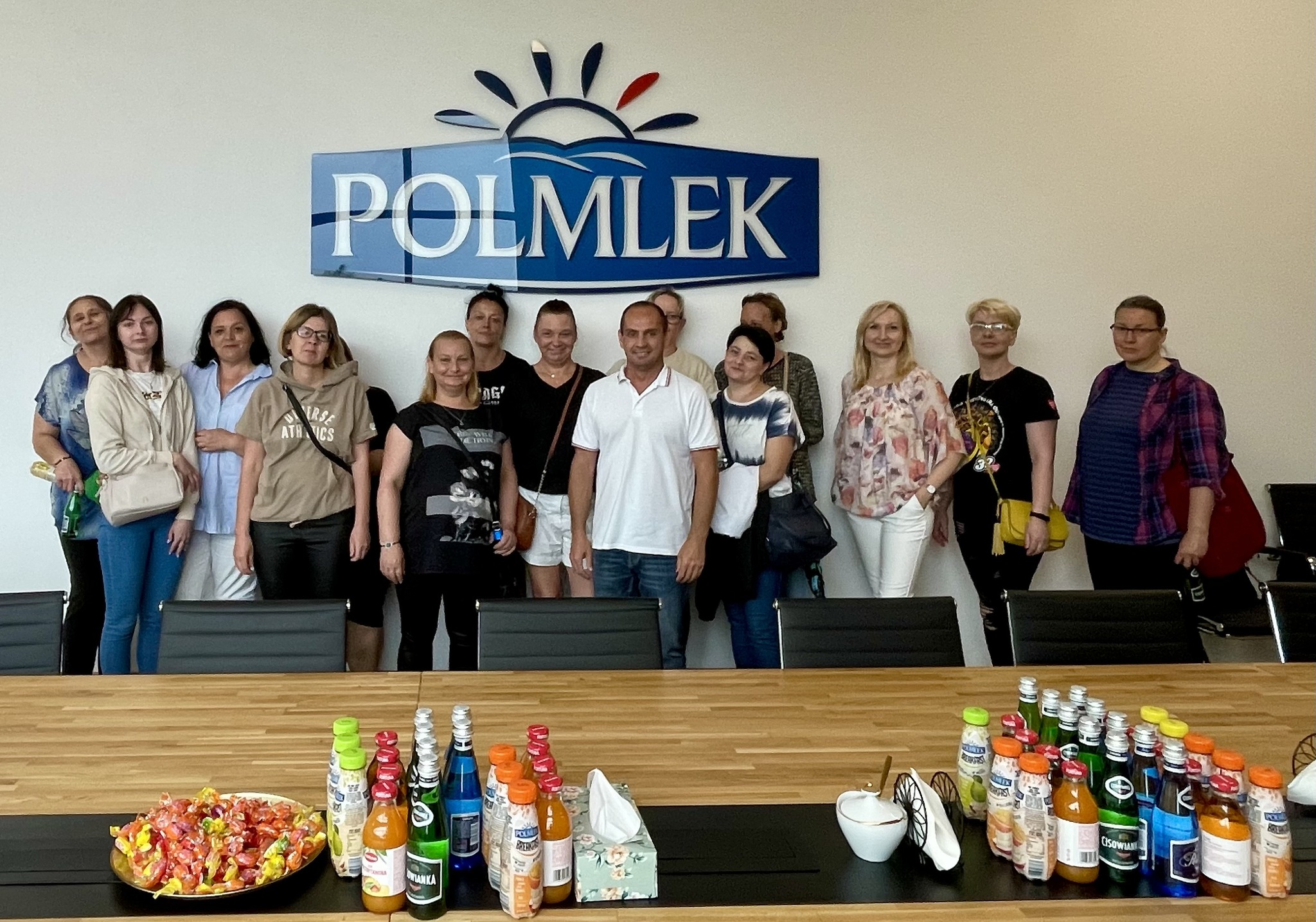 Zdjęcie artykułu Wizyta w firmie POLMLEK