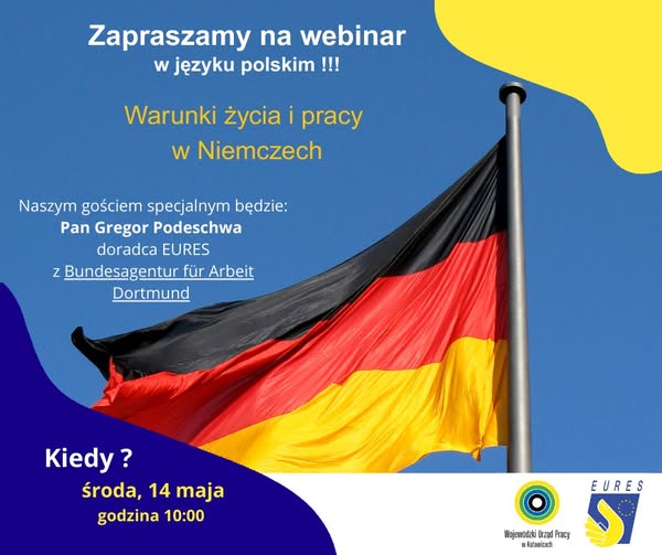 Zdjęcie artykułu EURES Silesia zaprasza na webinar!