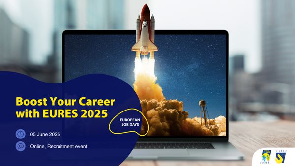 Zdjęcie artykułu „Boost Your Career with EURES 2025” ICT i Biznes Europejskie Dni Pracy Online 5 czerwca 2025